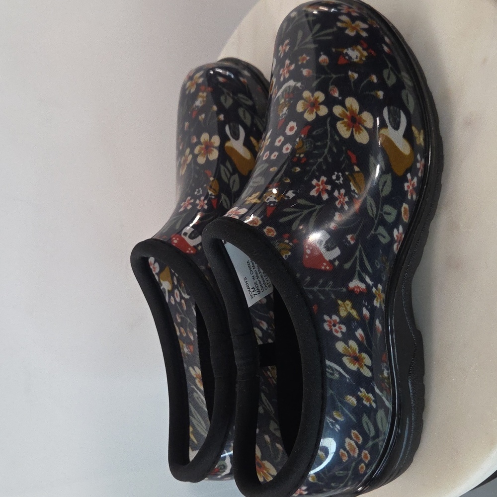 Duluth Trading Co Floral Women's Garden Clogs Size 7 - Picture 3 of 8